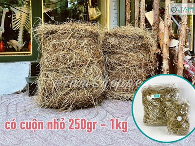Cuộn rơm khô trang trí loại đẹp nhiều cỡ PK-ROM-01